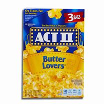 ACT II Butter Lovers Flavour Popcorn 234g