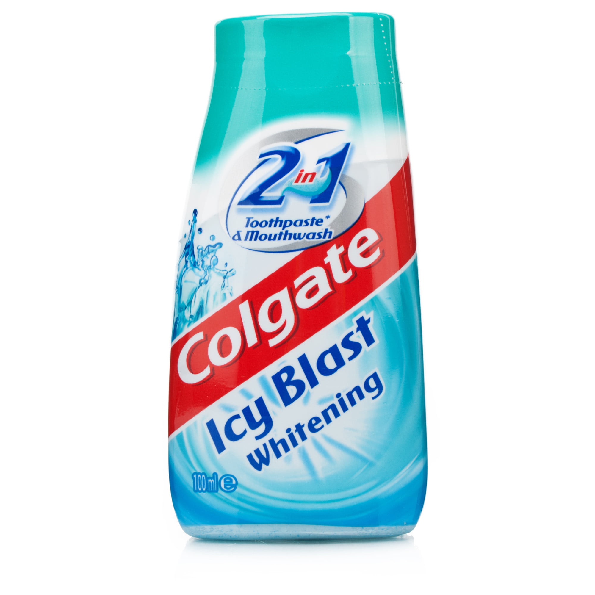 Colgate 2 in 1 Toothpaste & Mouthwash Icy Blast Whitening 130g Sugar World Sri Lanka