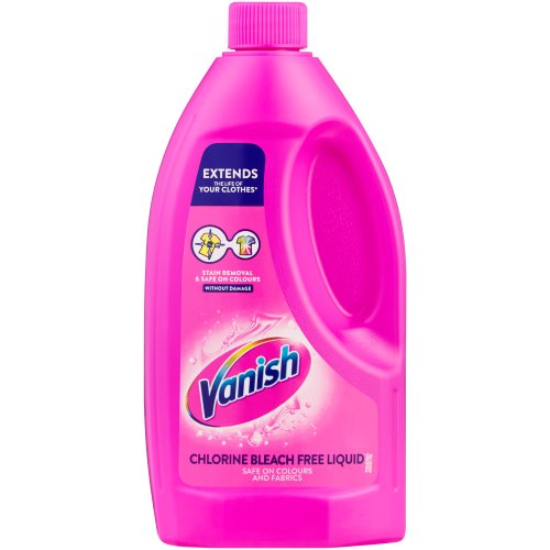 Vanish Stain Removal Chlorine Bleach Free Liquid 500ml Sugar World