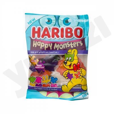 Haribo Happy Monsters 80g | Sugar World | Sri Lanka