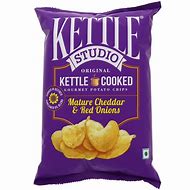 Kettle Studio Mature Cheddar & Red Onions